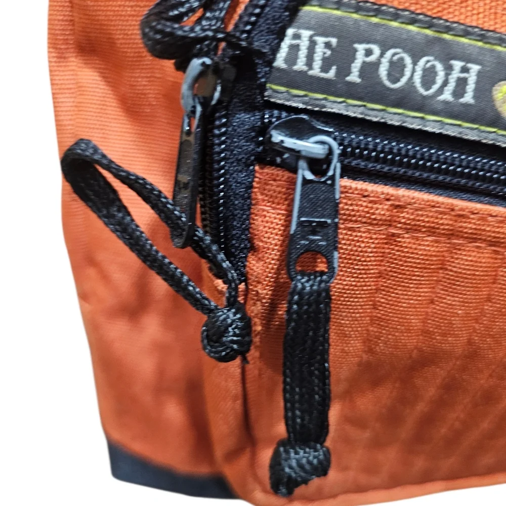 Y2K Disney Winnie the Pooh‎ Backpack Orange “What’s the Buzz” Casual Bag